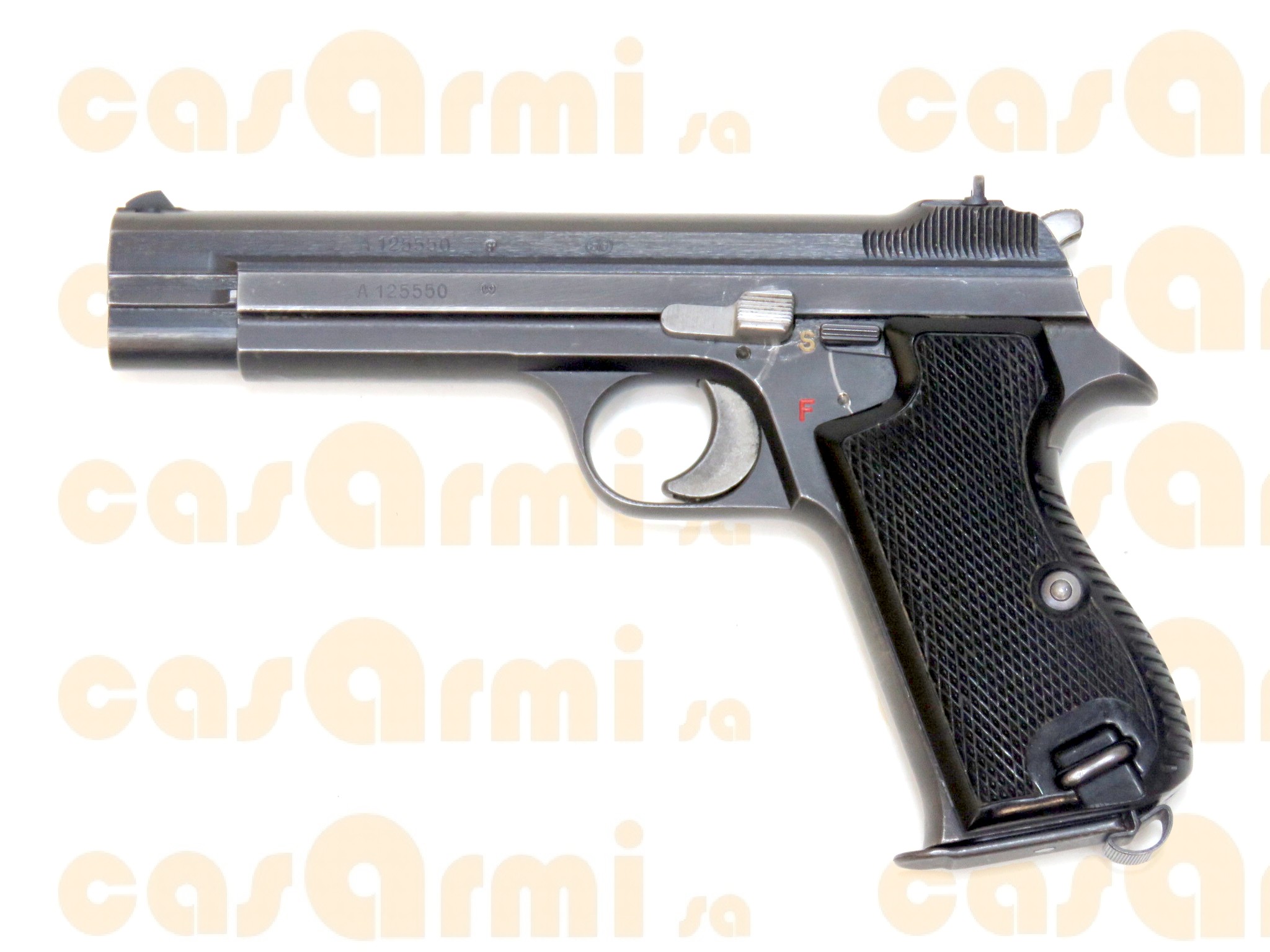 SIG mod. 210/2, con fodero originale, secondo caricatore 9 Para